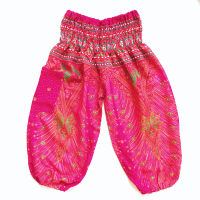 Kinderbroek L kids Peacock roze